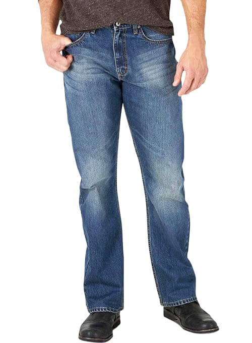 Dark Blue Relaxed Jeans